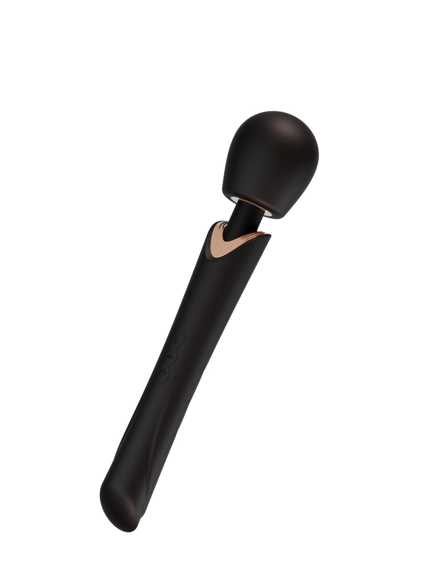 Вибратор B - Series Cute Perfect Wand, 30 см (черный)