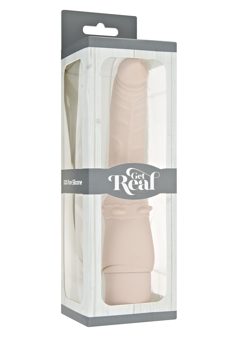 Вібратор ToyJoy Classic Smooth, 20.9 см (тілесний)
