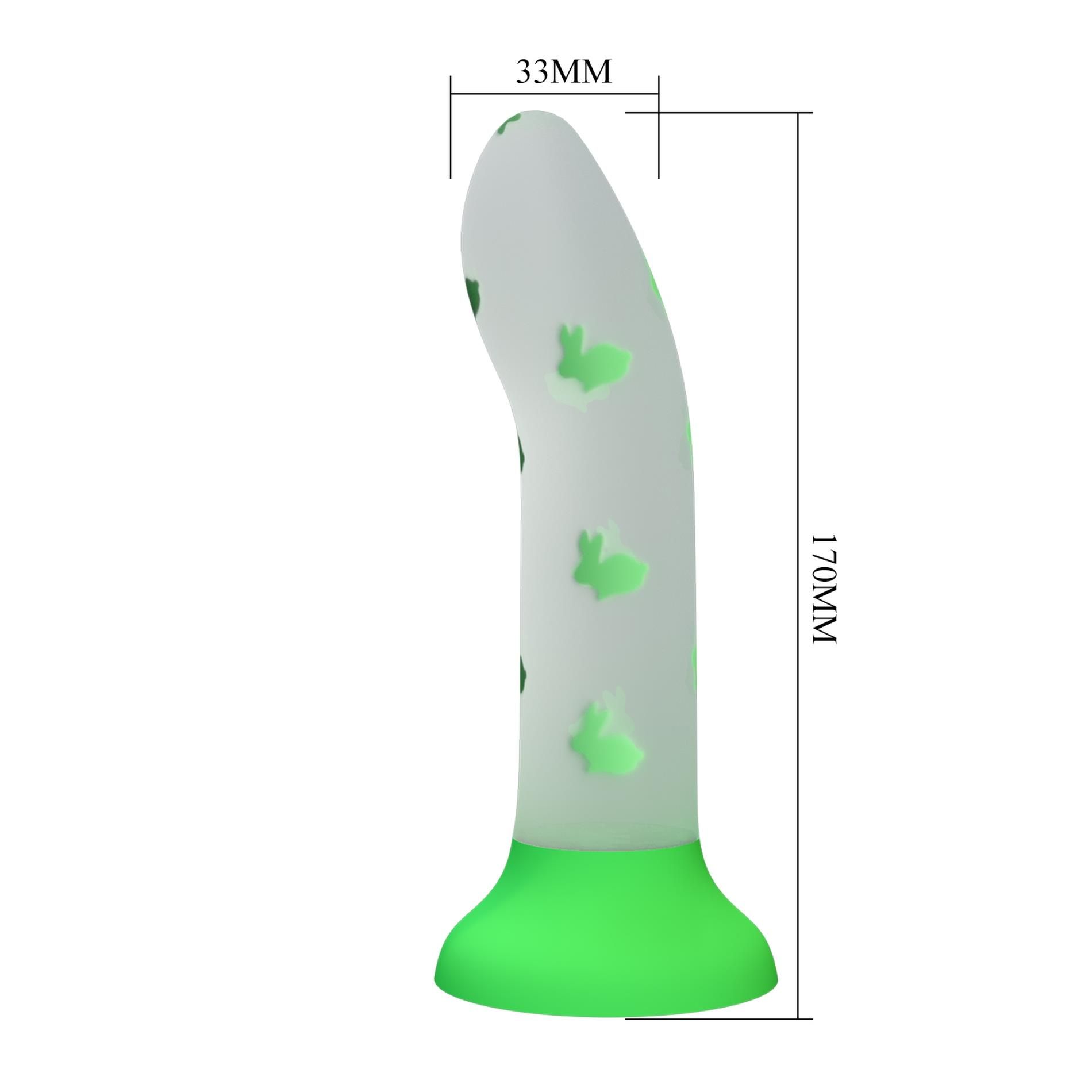 Dildo Pretty Love Romantic Rendezvous, 17 cm (zielony)