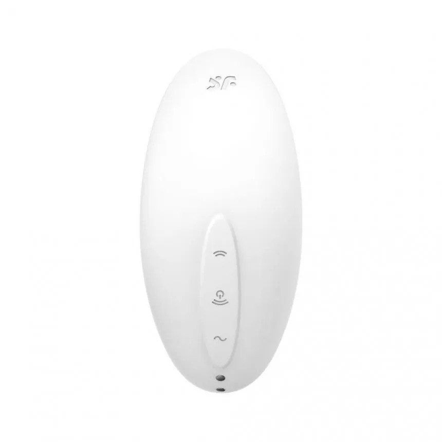 Вакуумний стимулятор клітора з вібрацією Satisfyer Vulva Lover 2 (білий)