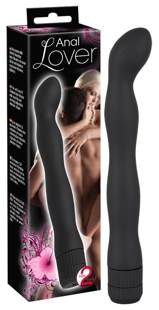 Стимулятор простаты You2Toys  Anal Lover, 18 см (чёрный)