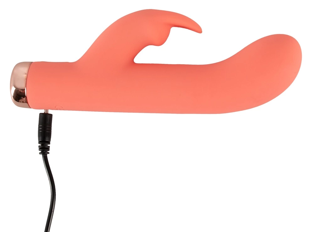 Вибратор-кролик You2Toys Peachy Mini Rabbit, 16.7 см (персиковый)