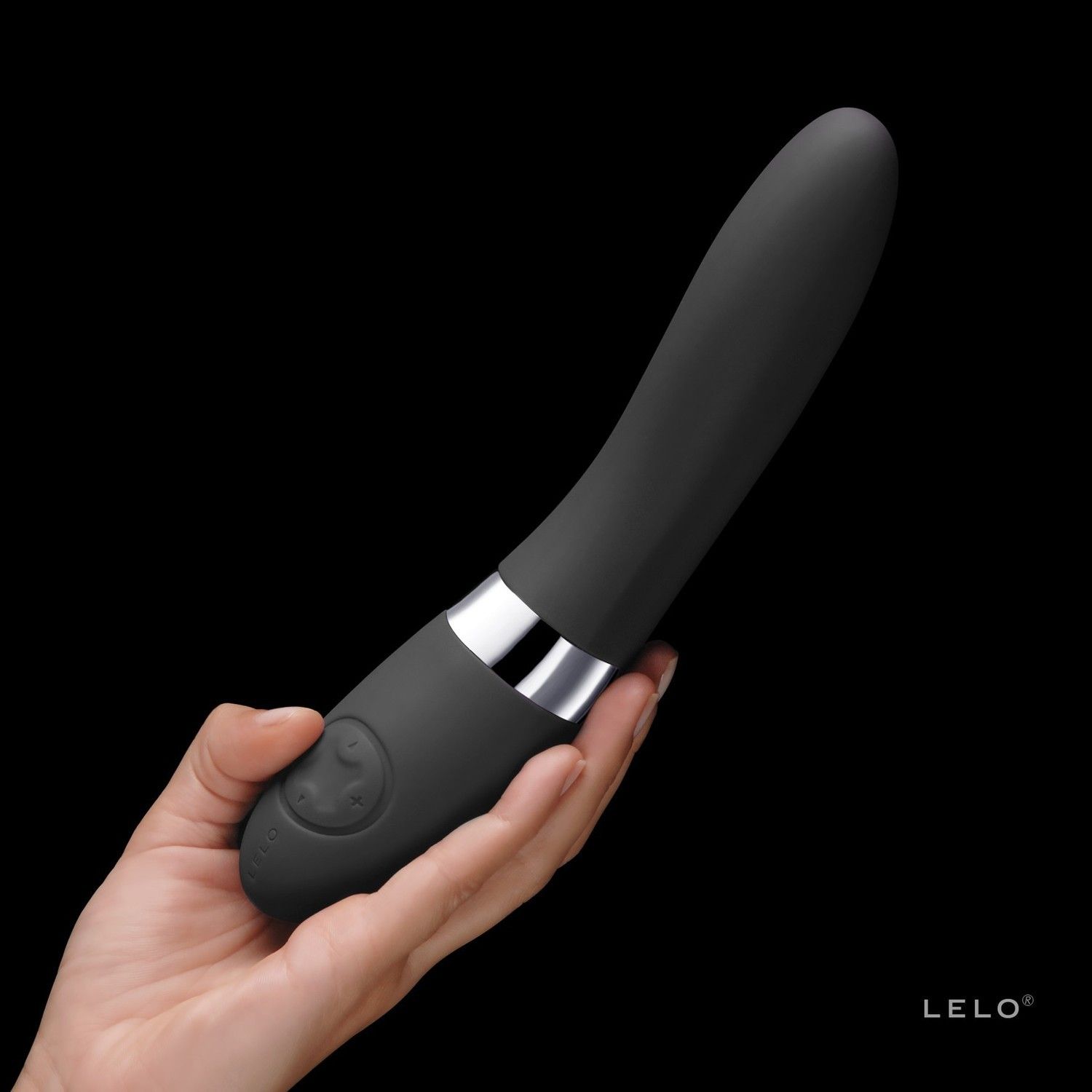 Вибратор Lelo Elise 2, 22 см (черный)