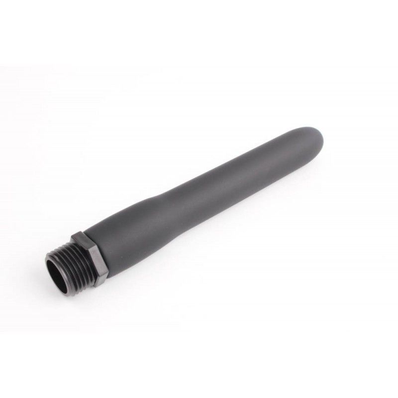 Силіконовий наконечник для анального душу Black Mont 5.9 Bum Douche Buddy, 15 см (чорний)