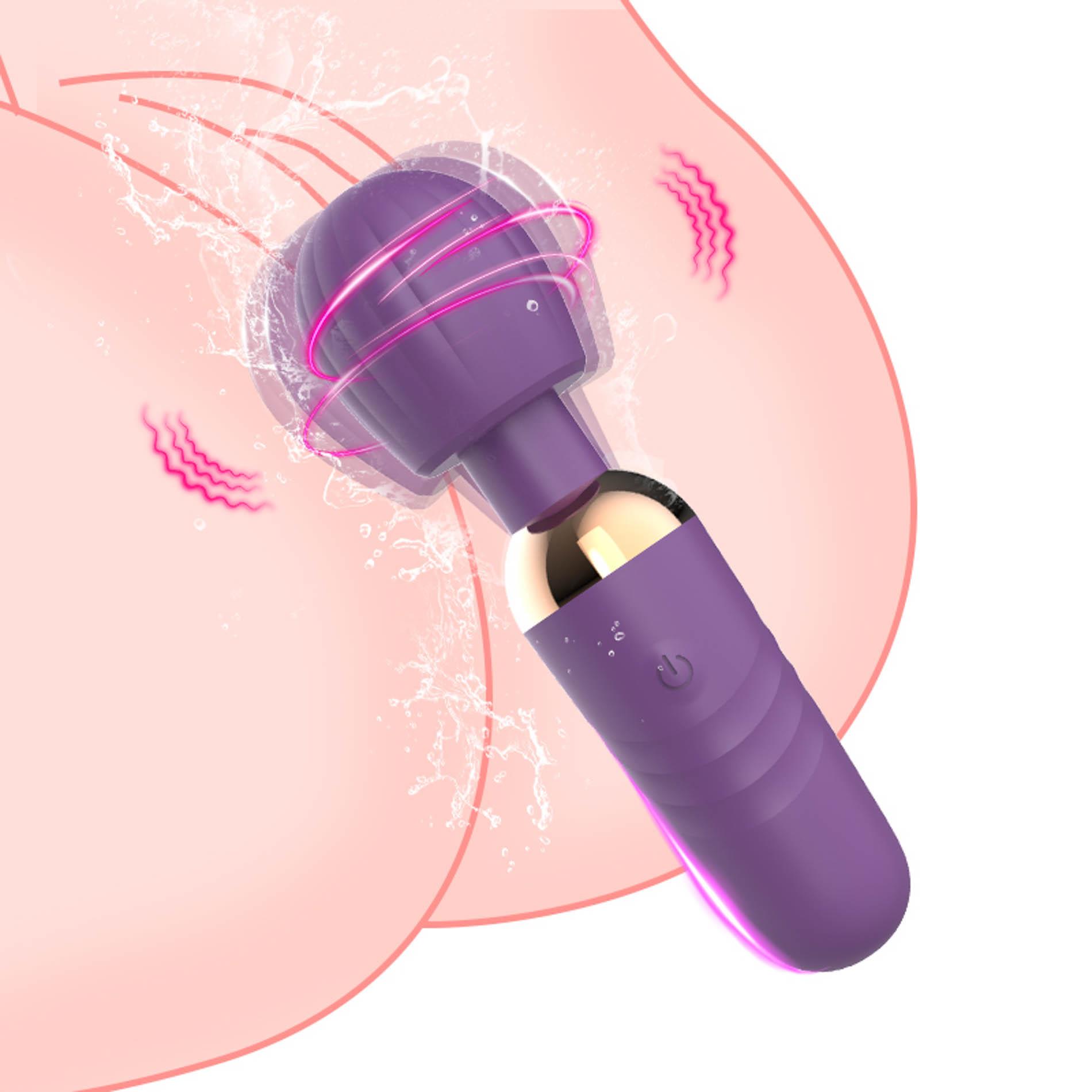 Вибратор B - Series Cute Little Fairy Wand, 14 см (фиолетовый)