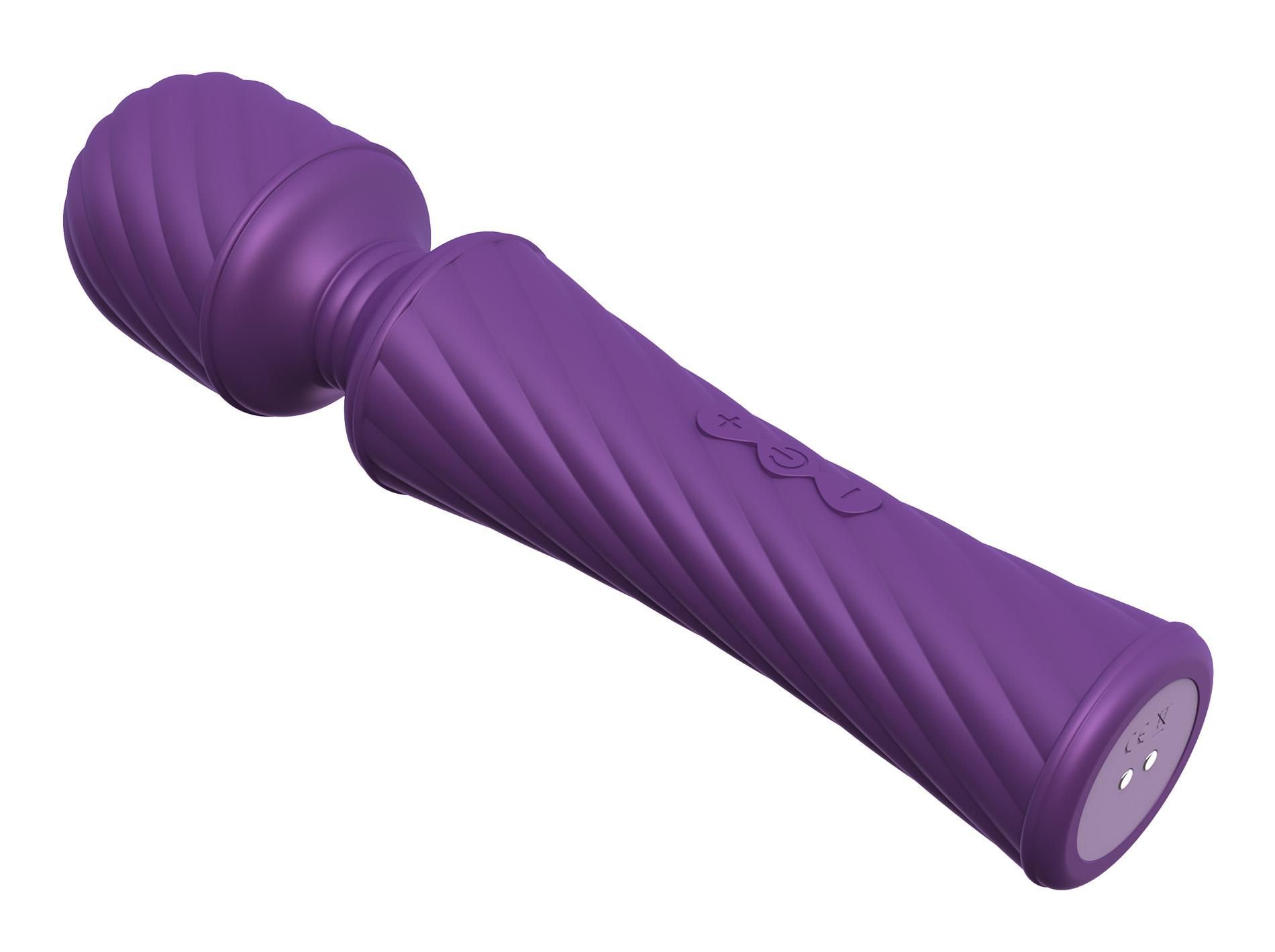 Wibromasażer Dream Toys Buzzing Wand, 20 cm (fioletowy)