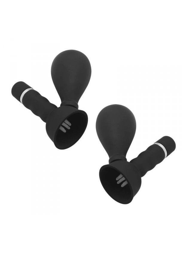Помпа для жінок Toyz4lovers ON/OFF Nipple Massager with Suction (чорний)