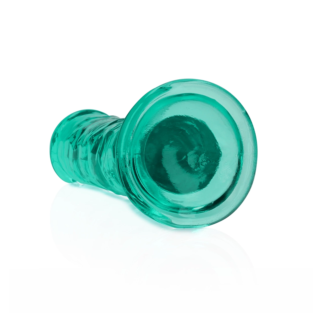 Фаллоимитатор RealRock Crystal Clear Realistic Dildo 6'', 14.5 см (зеленый)