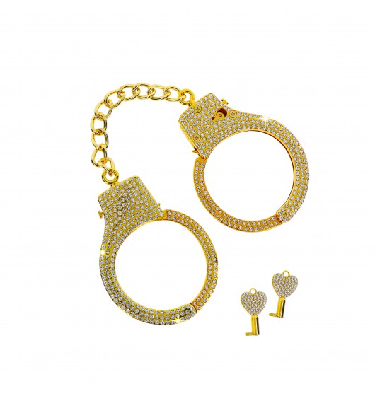 Kajdanki Taboom Diamond Wrist, 6,5 cm (złote)