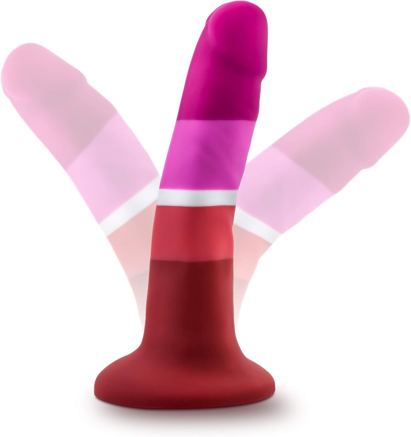 Фаллоимитатор Blush Avant Pride P3, 13.9 см (мульти)