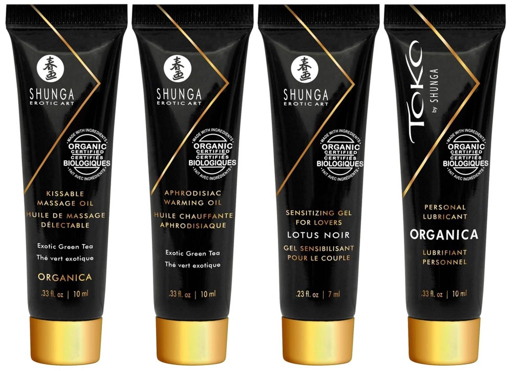 Набор интимной косметики Shunga Geisha Secrets ﻿Organica Exotic Green Tea