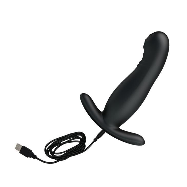 Вибромассажер простаты LyBaile Mr.Play Vibrating Tickling, 12.7 см (чёрный)