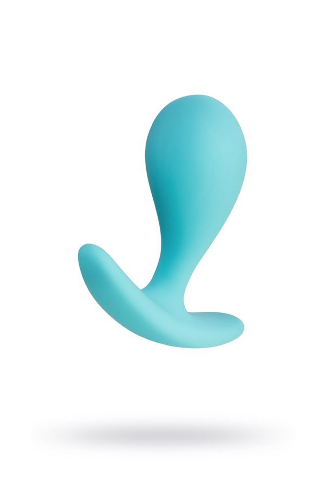 Korek analny ToDo Anal Plug Blob, 5.5 cm (turkus)