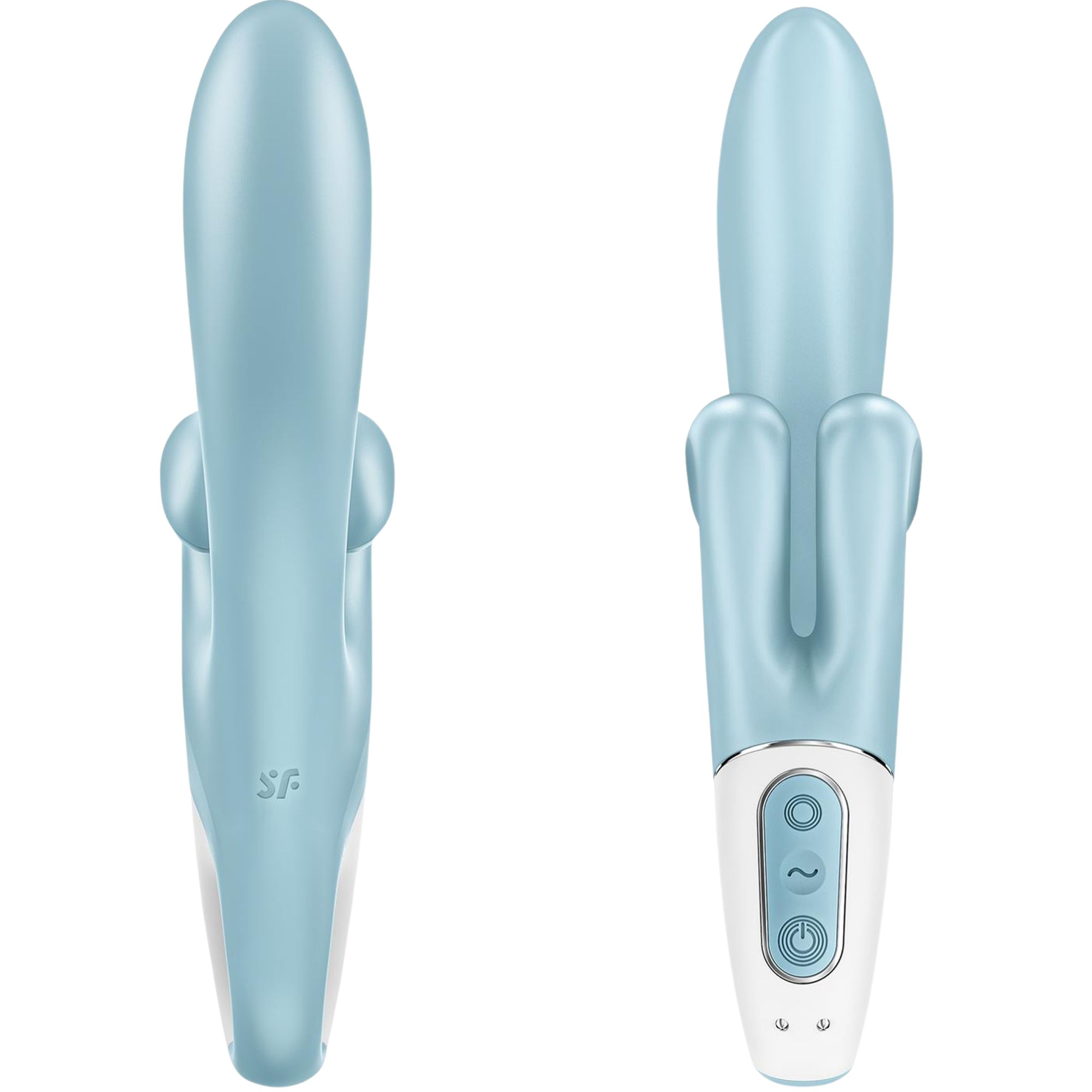 Вібратор-кролик Satisfyer Touch Me, 20 см (блакитний)