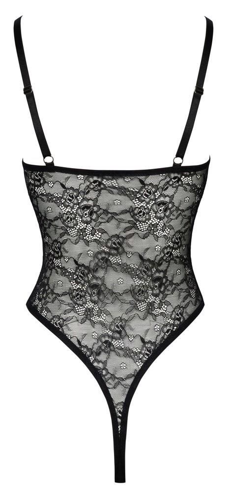 Боди Cottelli Lingerie Lace, L (черный)