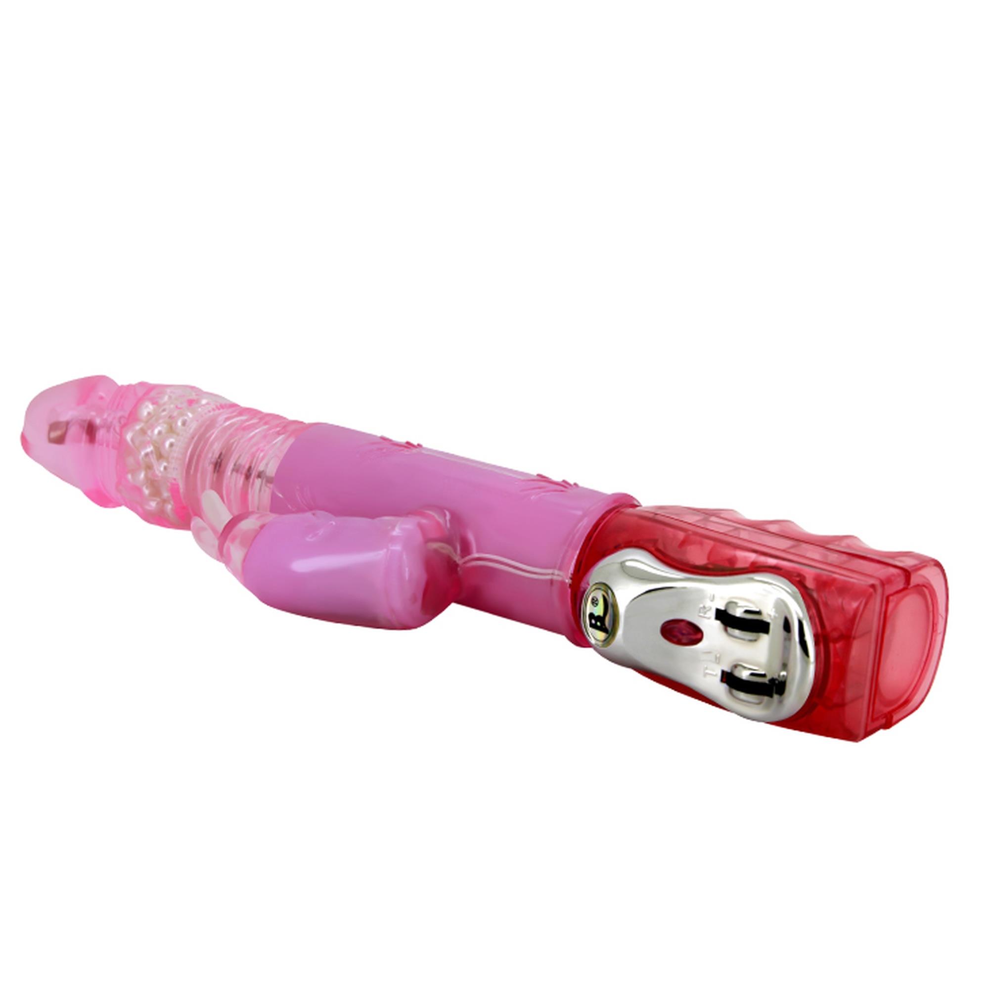 Вибратор-кролик Baile Flirt Rough, 29 см (розовый)