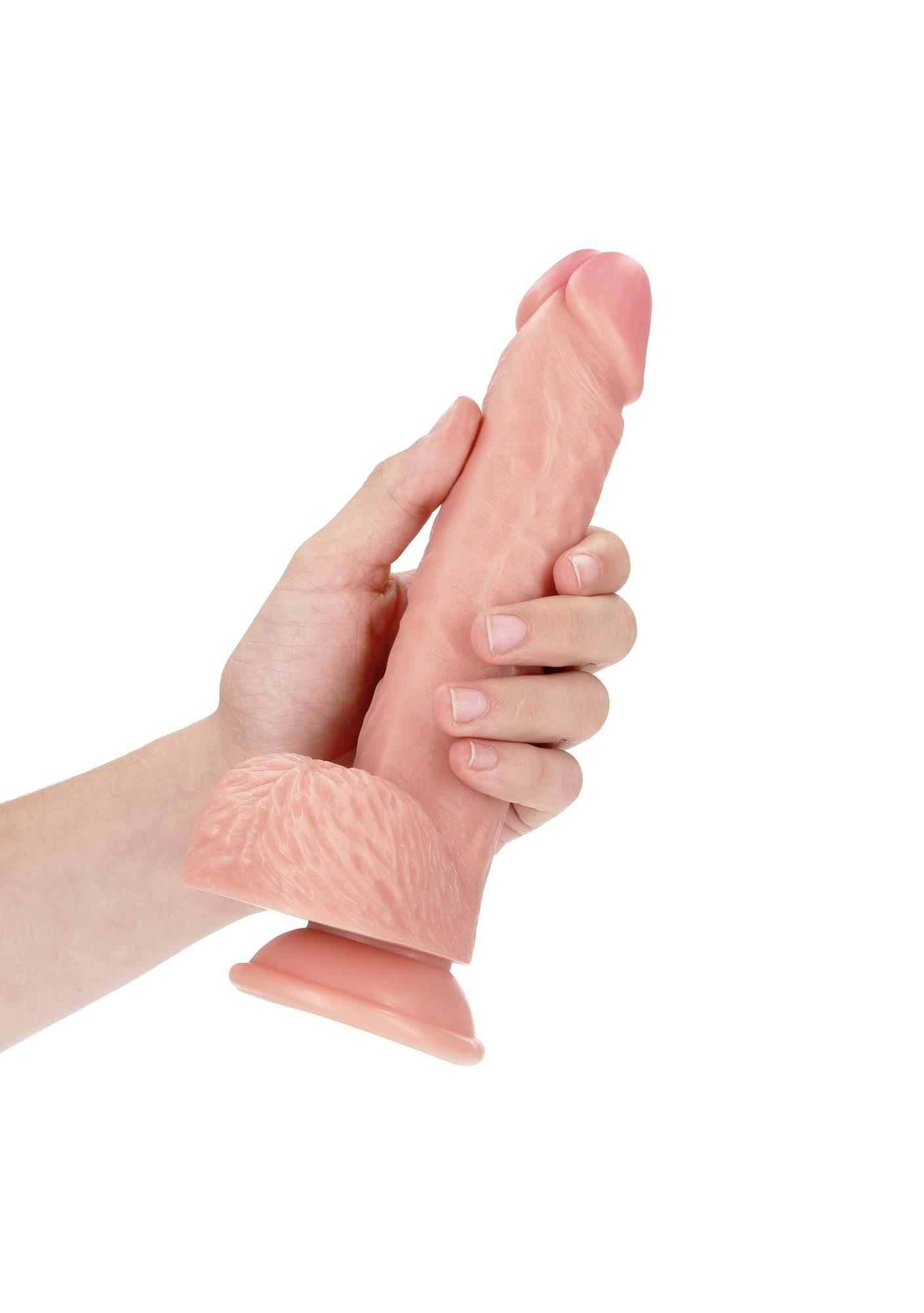 Фаллоимитатор RealRock Straight 8", 20,5 см (телесный)