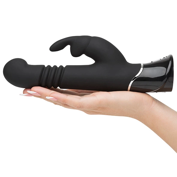 Вибратор-кролик Fifty Shades Of Grey Greedy Girl Thrusting G-Spot, 22,8 см (черный)