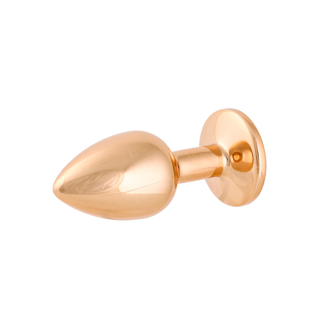 Korek analny z kryształem Simply Pleasure S, 7 cm (różowy)