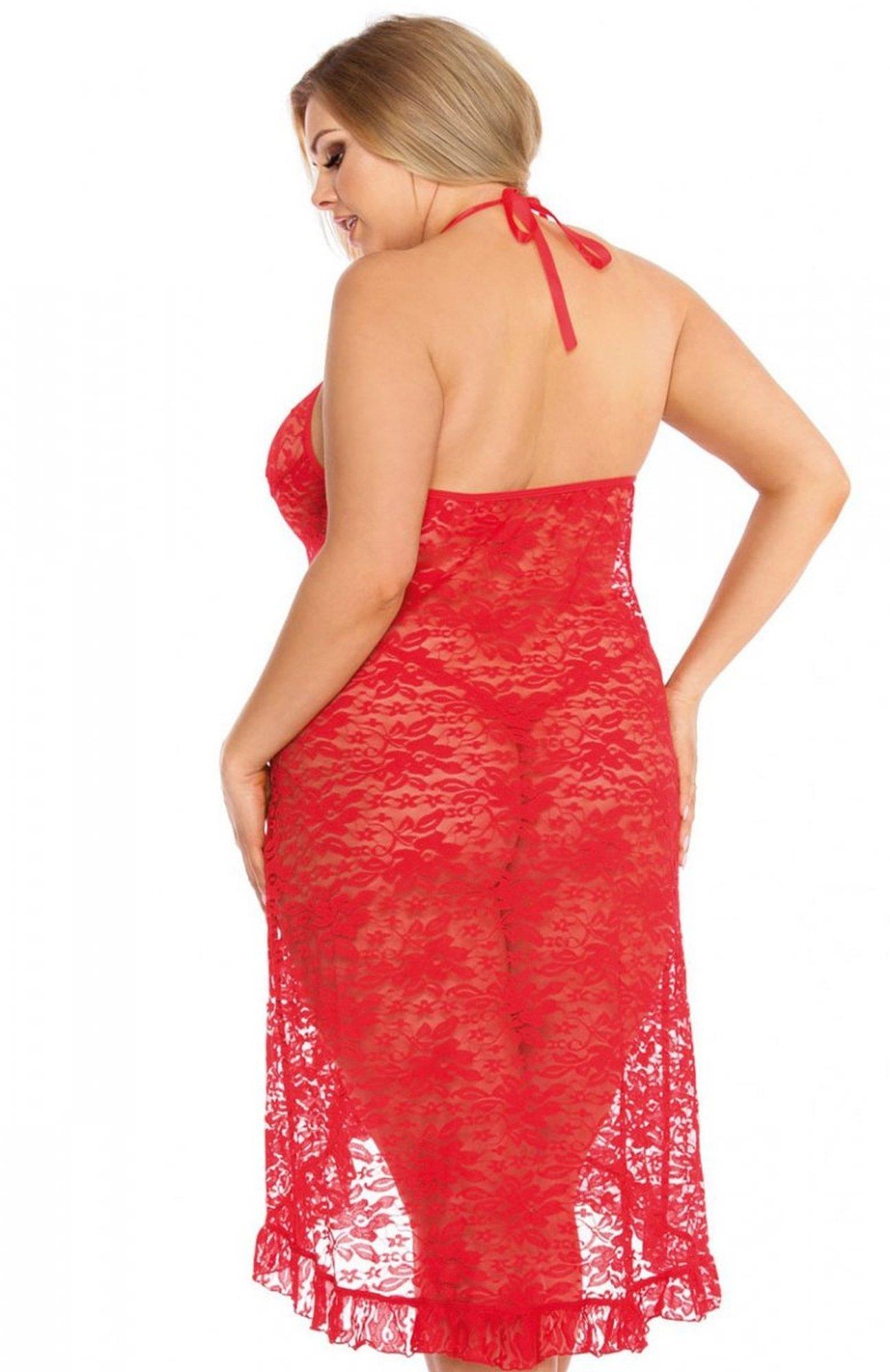 Komplet erotyczny Anais Dion, XL/XXL (czerwony)