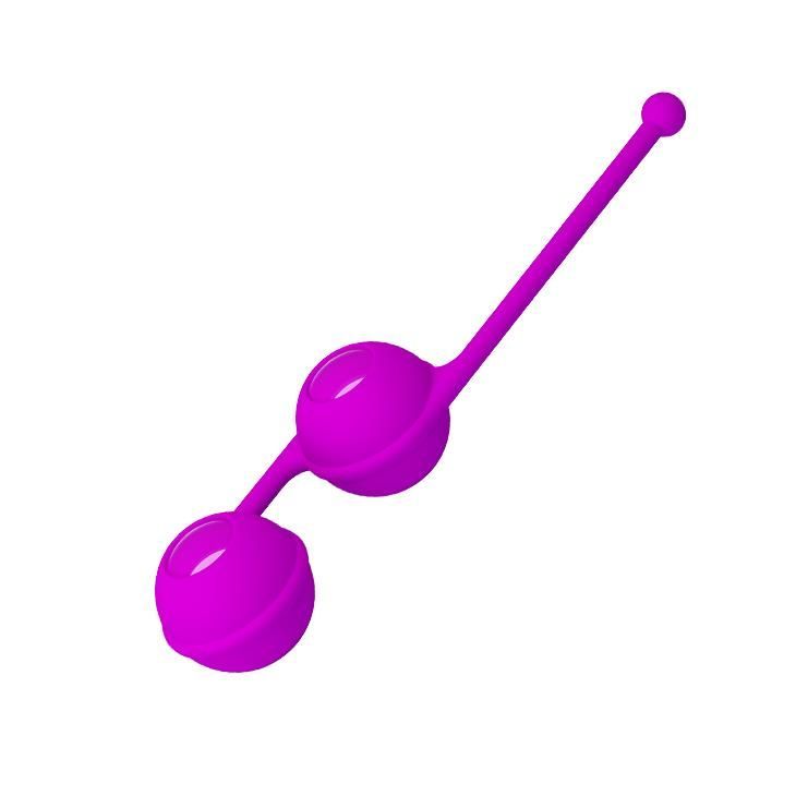 Вагинальные шарики Pretty Love Up Balls III, 17 см (фиолетовый)