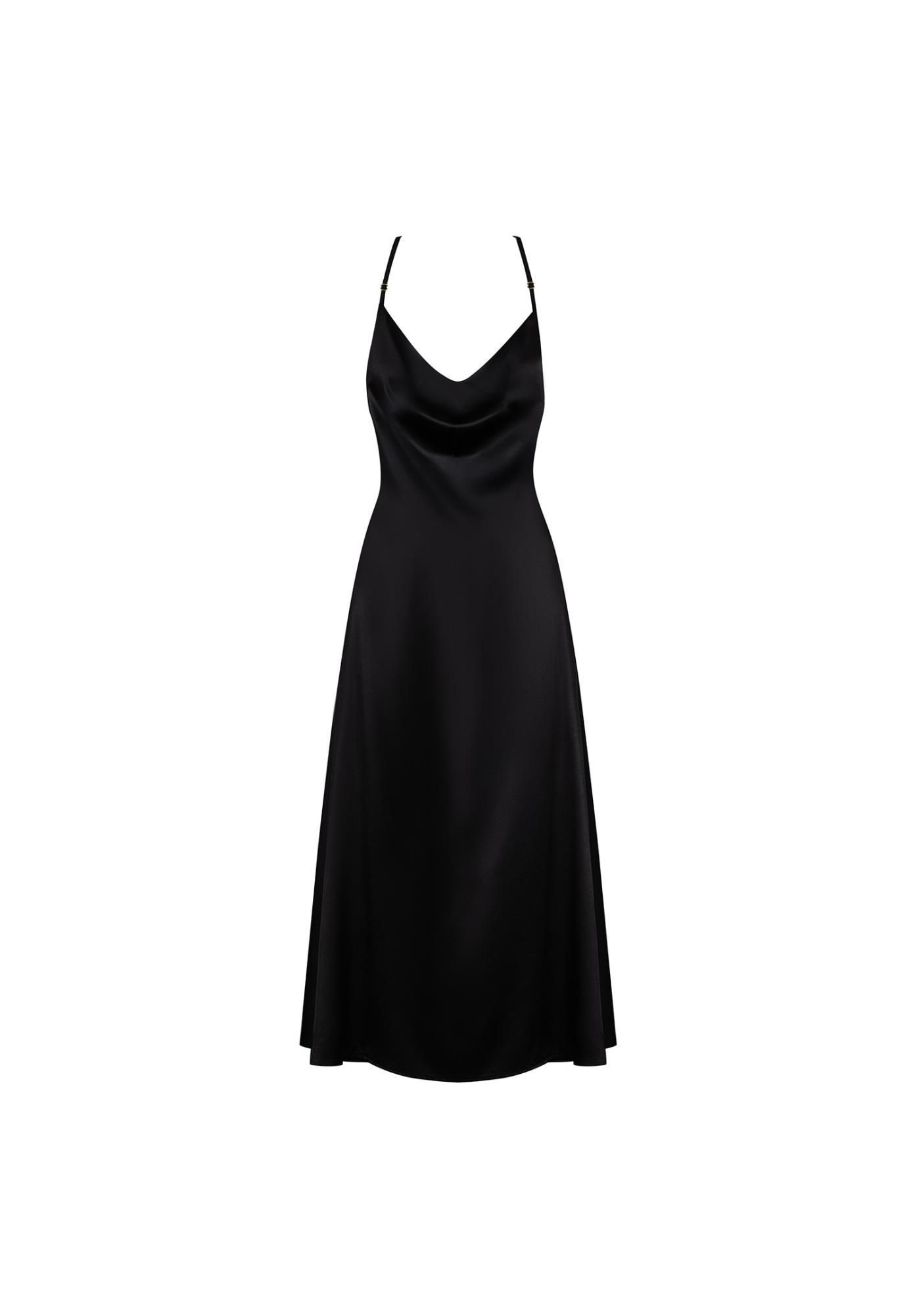 Платье Obsessive Agatya, L/XL (черный)