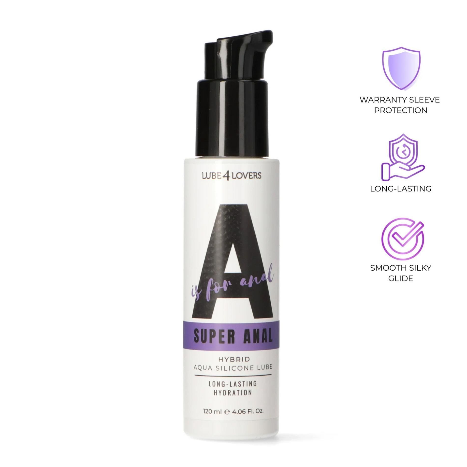 Lubrykant analny Lube4lovers Super Anal, 120 ml