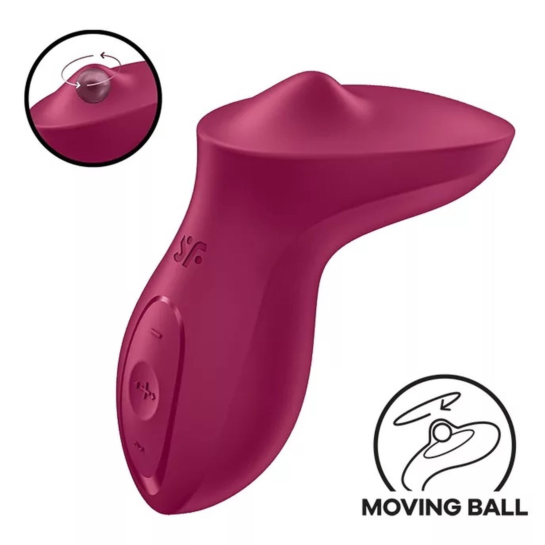 Вибратор для клитора Satisfyer Exciterrr (бордовый)