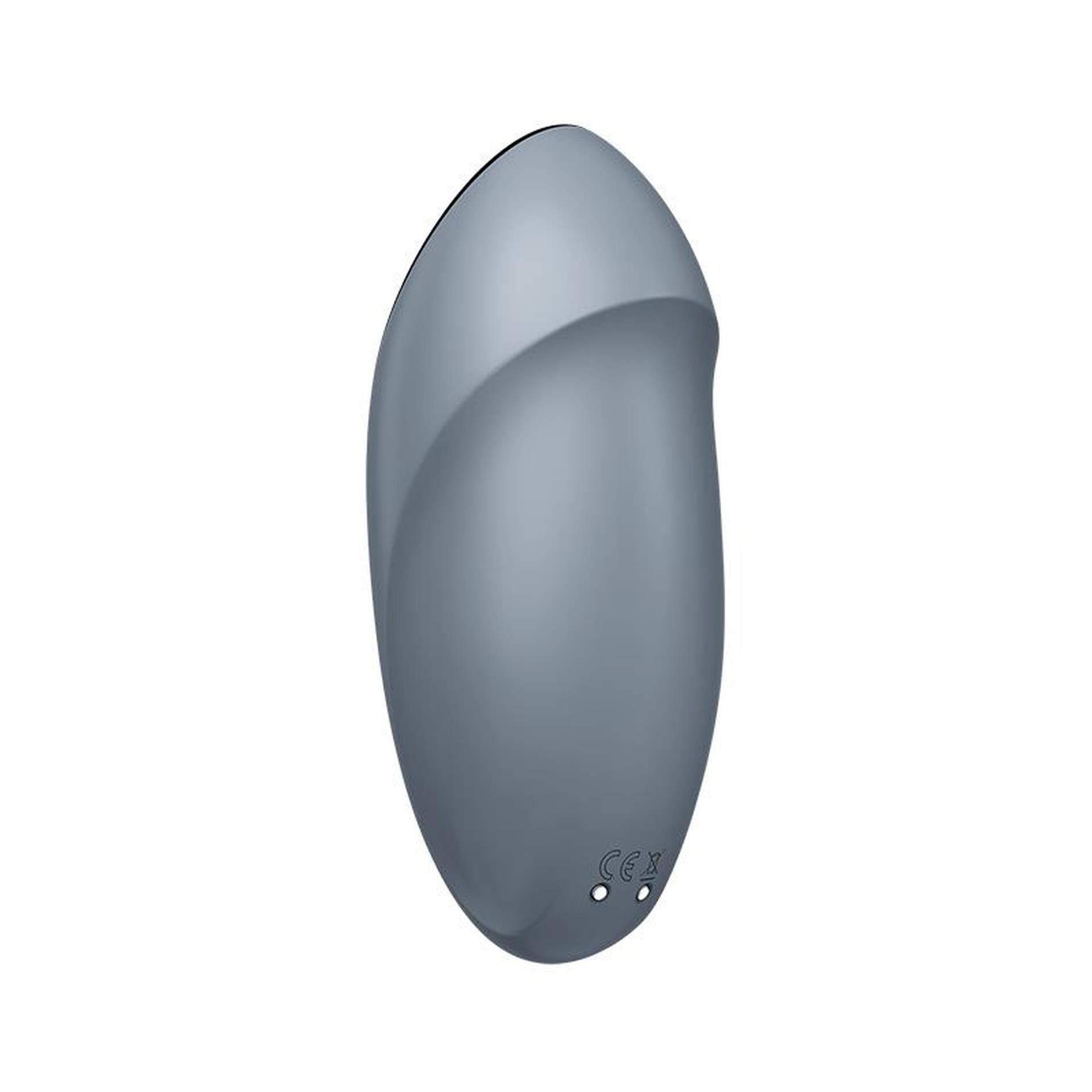 Вибратор для клитора Satisfyer Tap & Climax 1, 11 см (серый)