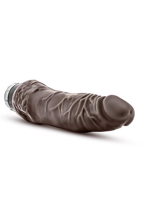 Вибратор Dr. Skin Cock Vibe 7", 21 см (коричневый)