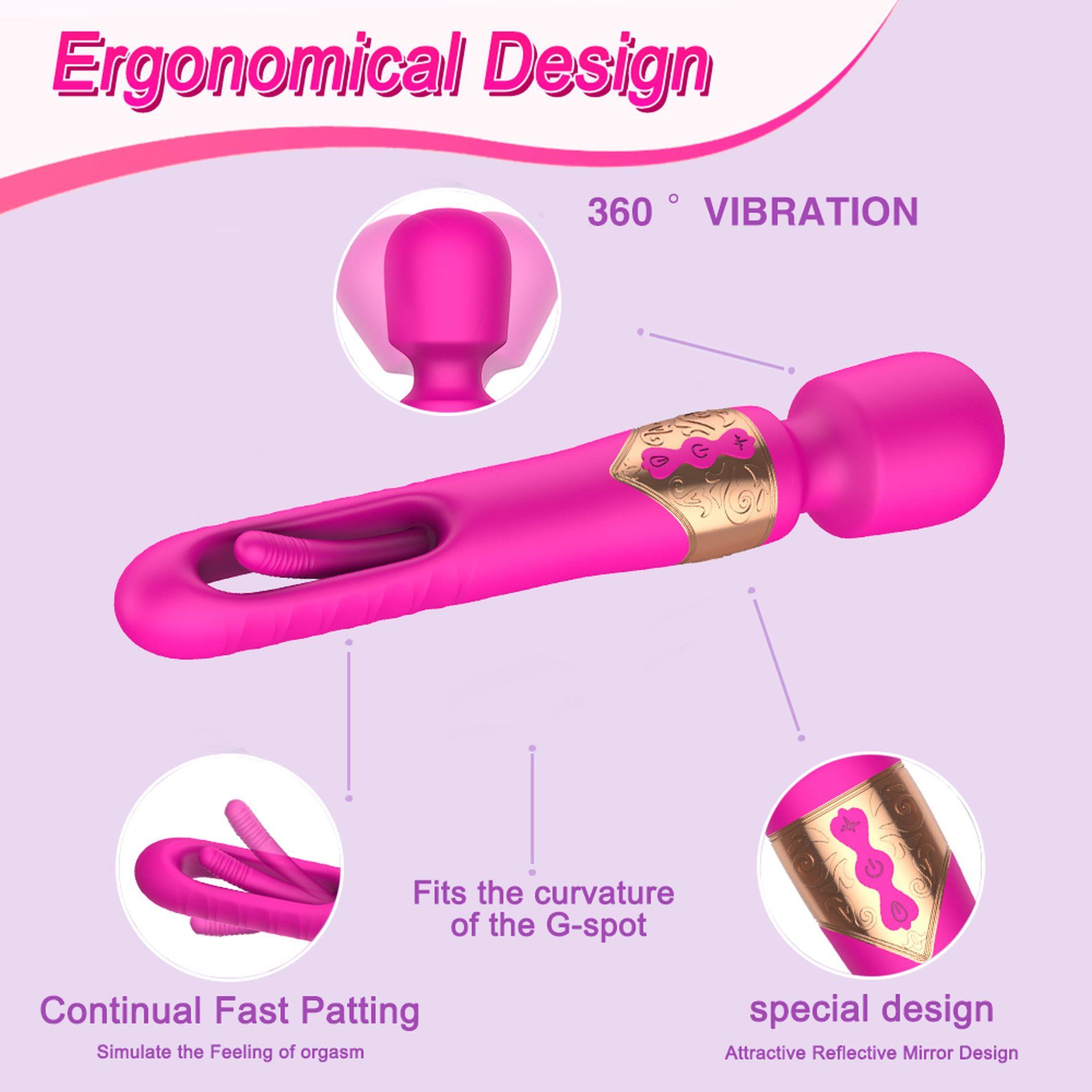 Вібратор B - Series Cute Flicking, 25.9 см (рожевий)