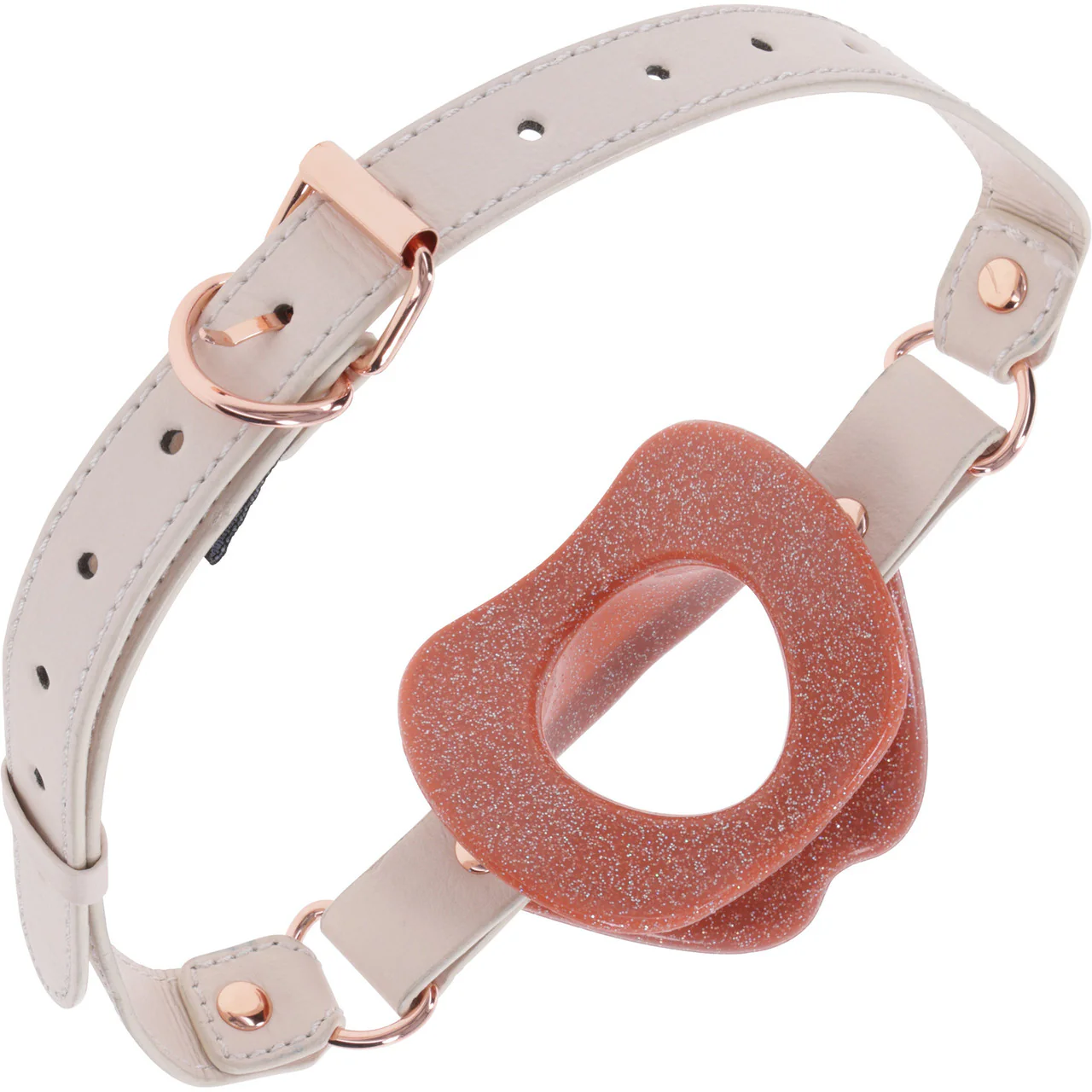 Кляп Sex & Mischief Peaches 'n CreaMe Silicone Lips (персиковый)