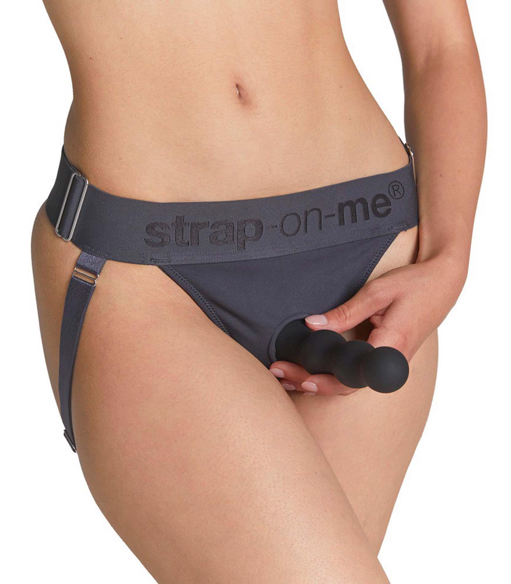 Strap-on-me Unique Lingerie Harness - Strapon, Szary, One size