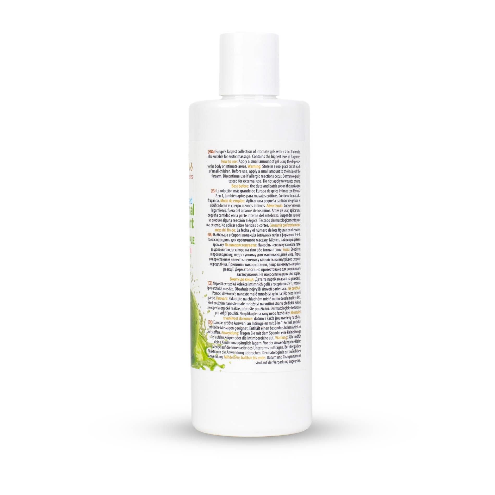 Лубрикант MyLove Aroma Series Intim&Massage 2in1 Green Apple, 300 мл