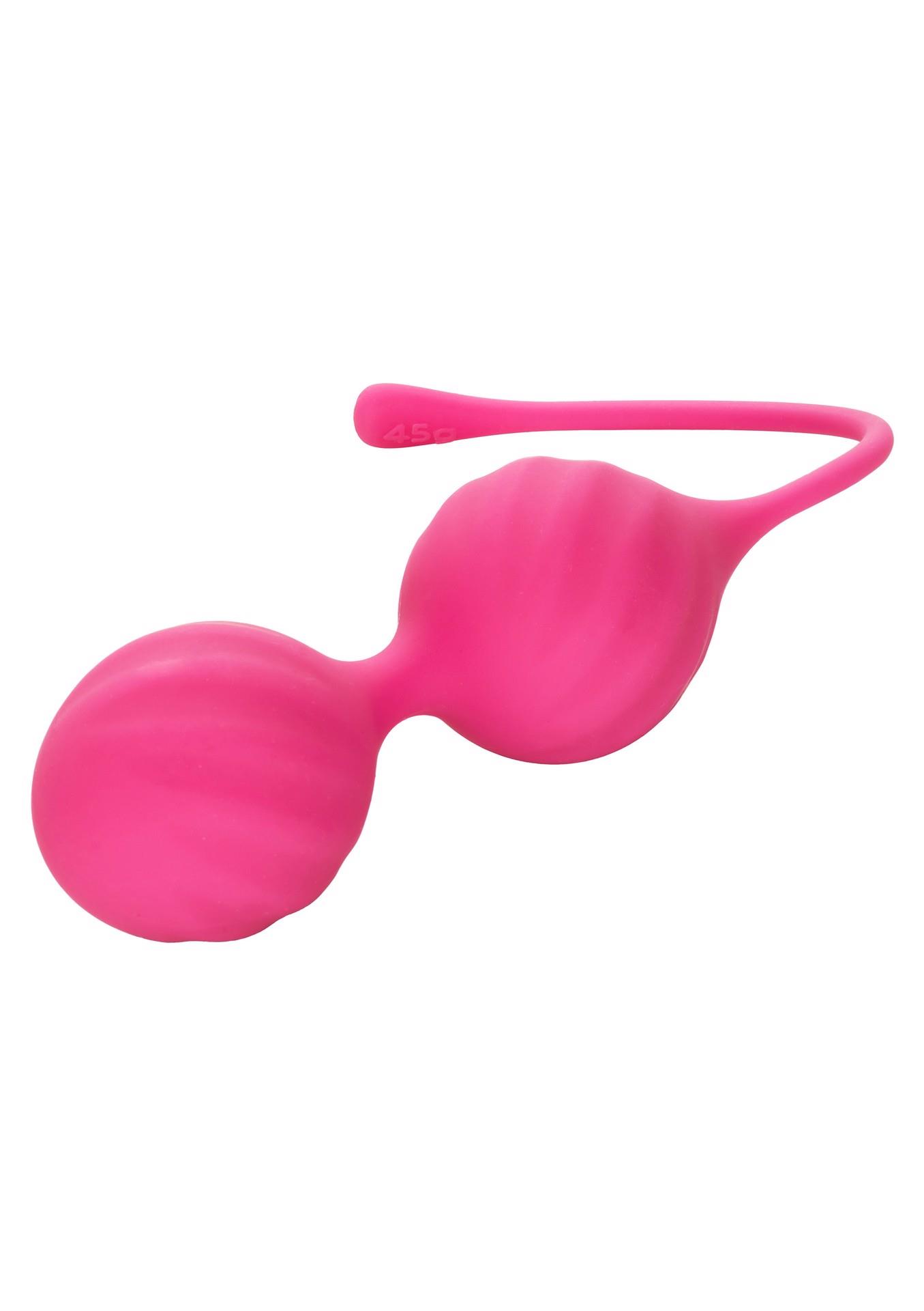 Набор вагинальных шариков Tighten & Tone Kegel Training, 2шт (розовый)