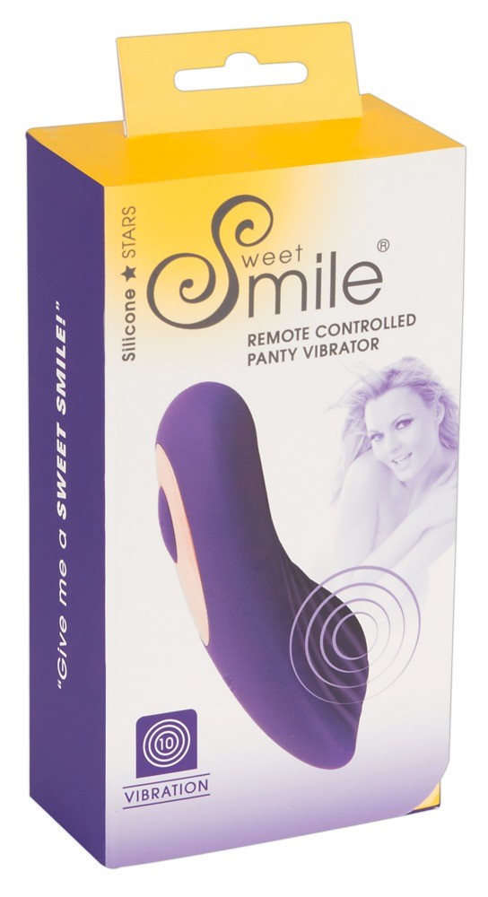 Вибратор Sweet Smile Magic Shiver Panty Vibe, 8,8 см (фиолетовый)