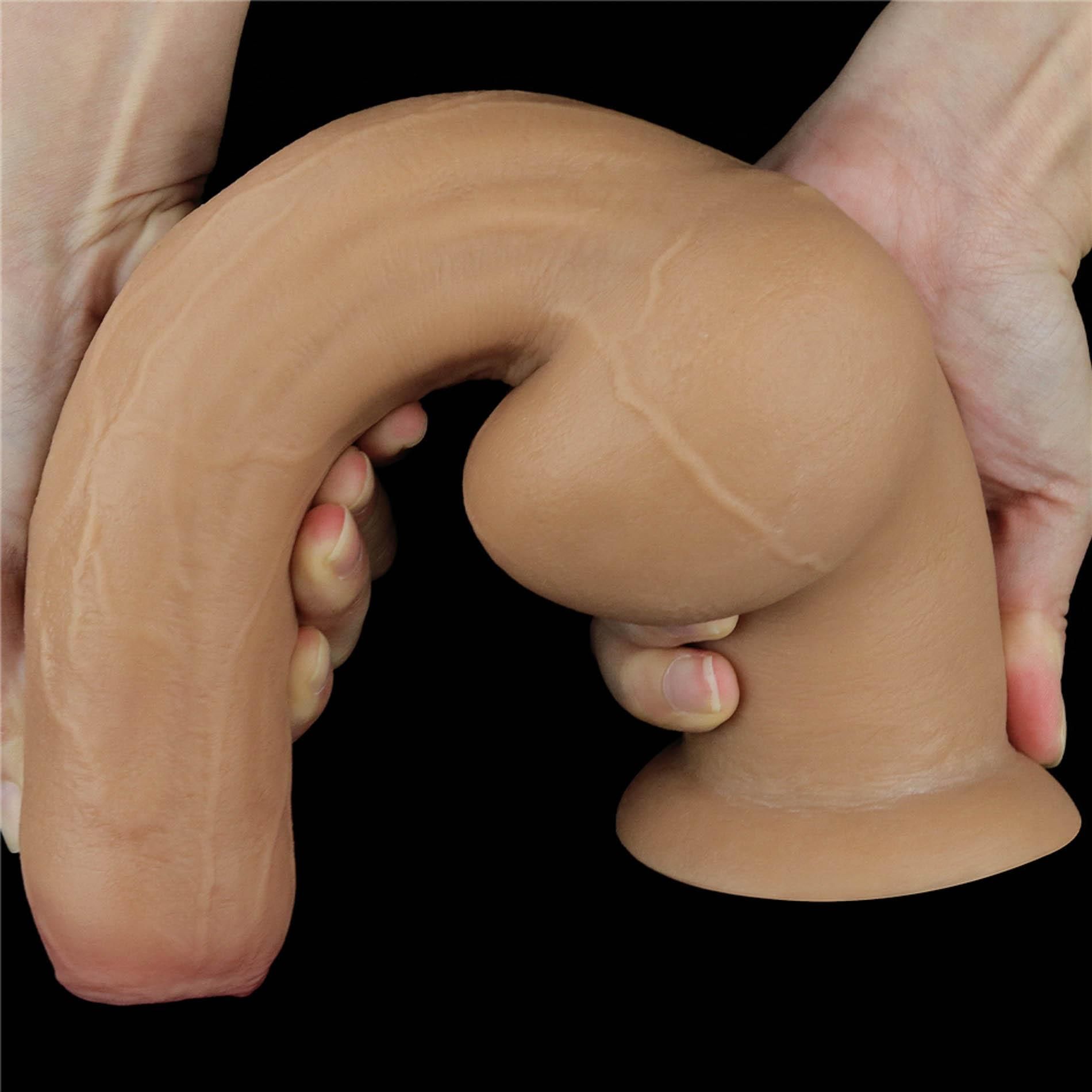 Фаллоимитатор Lovetoy Handle Cock 11'', 28 см (телесный)