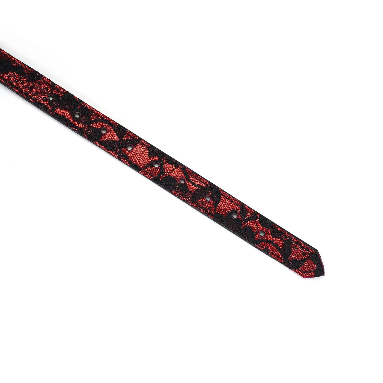 Маска на глаза Liebe Seele Victorian Garden Blindfold (черный с красным)