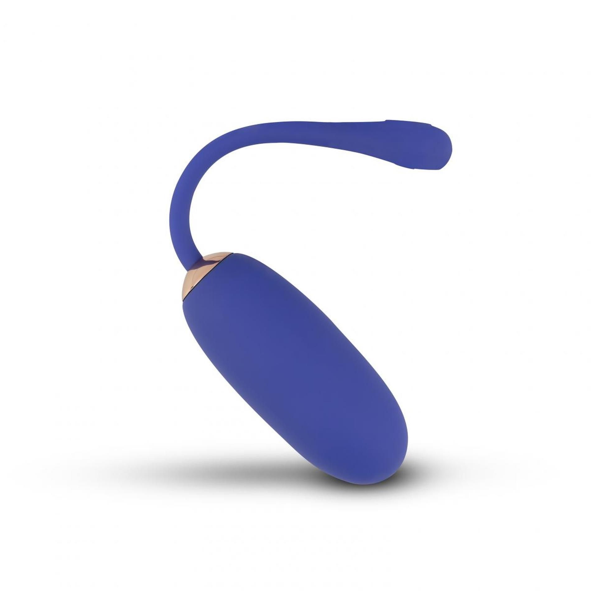 Wibrujące jajko Teazers Egg with Remote, 18.5 cm (niebieski)