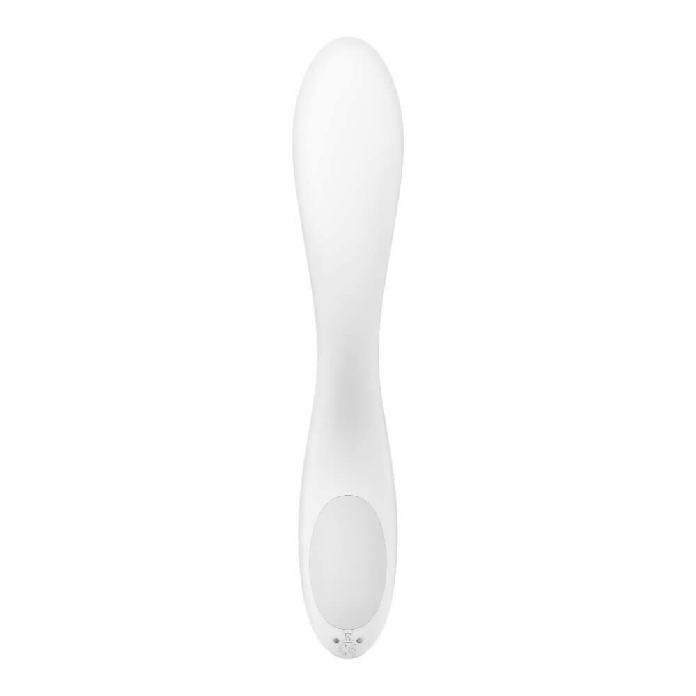 Вібратор Satisfyer Rrrolling Pleasure, 22 см (білий)
