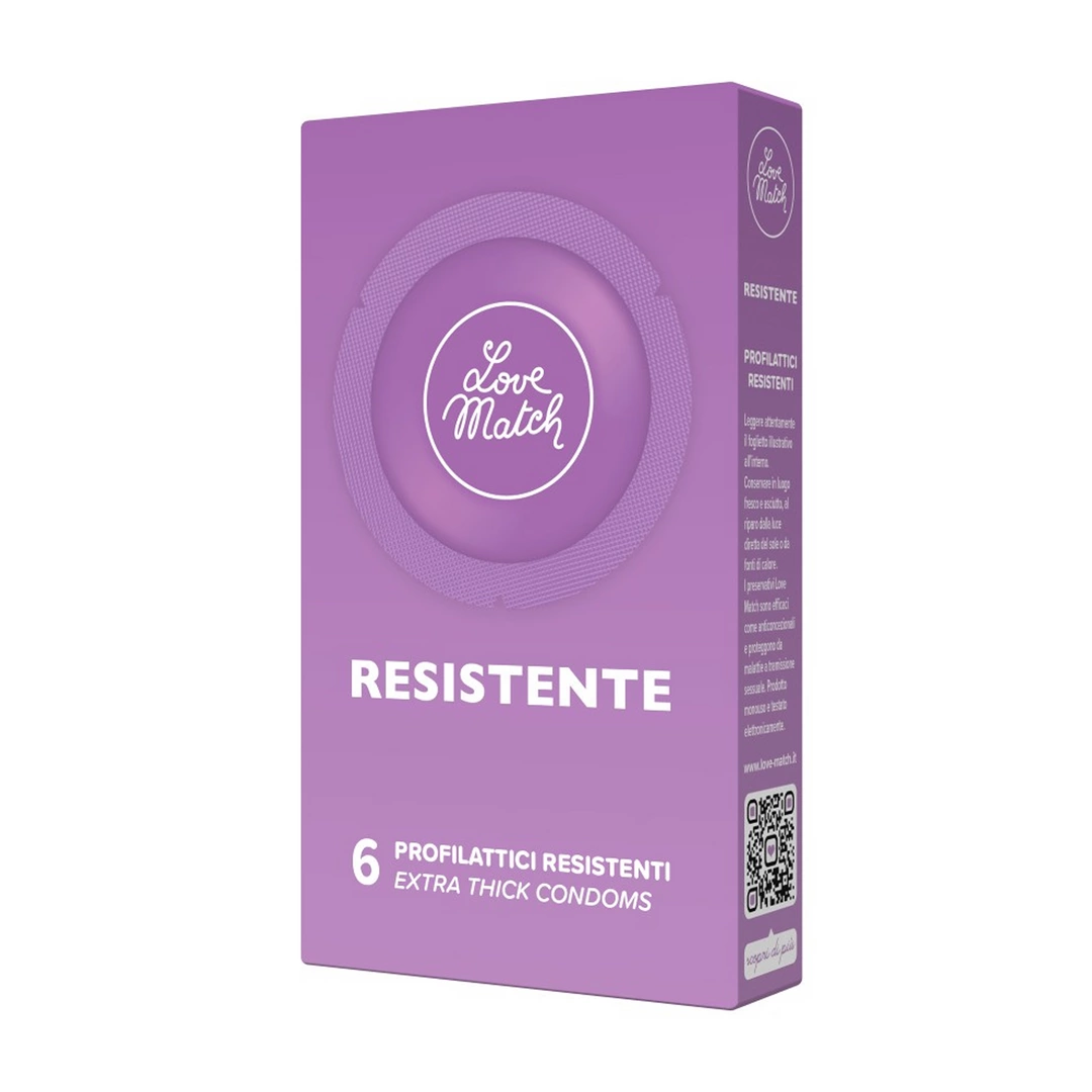 Презервативы Love Match Resistante, 6 шт