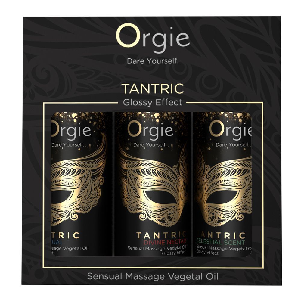 Набір олій для масажу Orgie Tantric, 3х30 мл