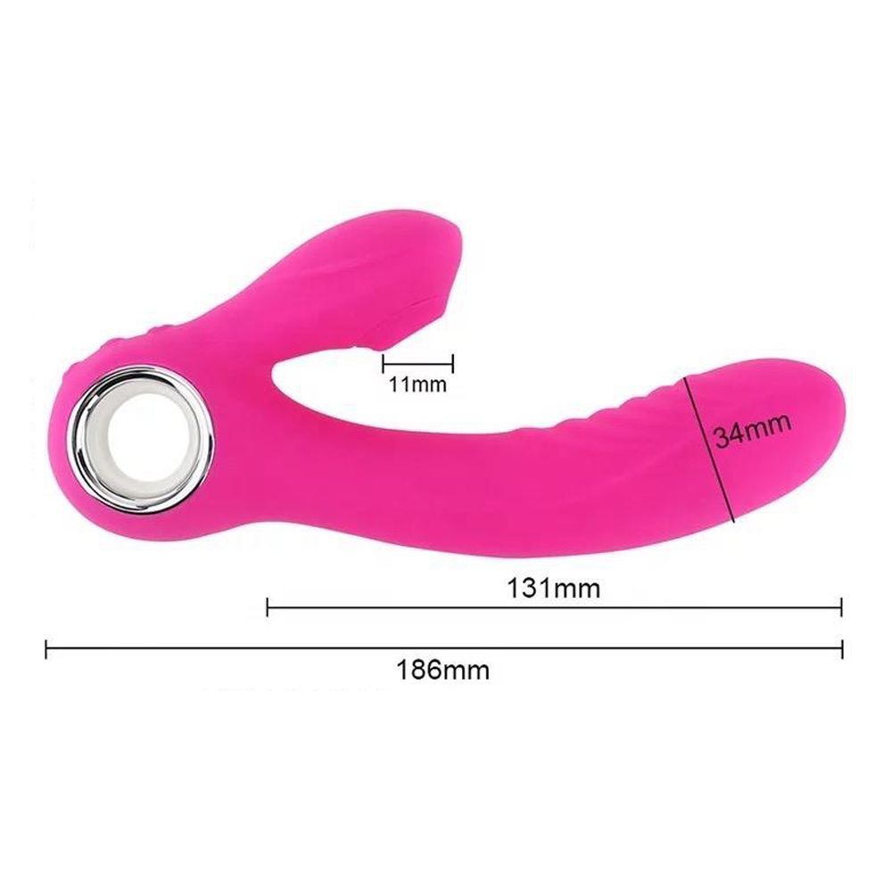 INTOYOU Dash 2.0 Softer Tip - Wibrator, Różowy, 18.6 cm