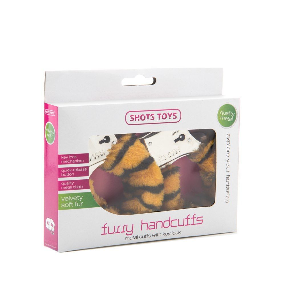 Kajdanki ShotsToys Handcuffs Furry (lampart)