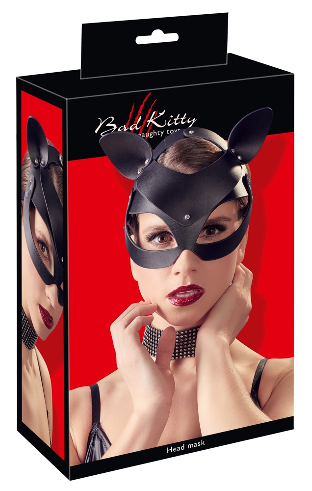 Маска Bad Kitty Naughty Toys Head Mask (черный)