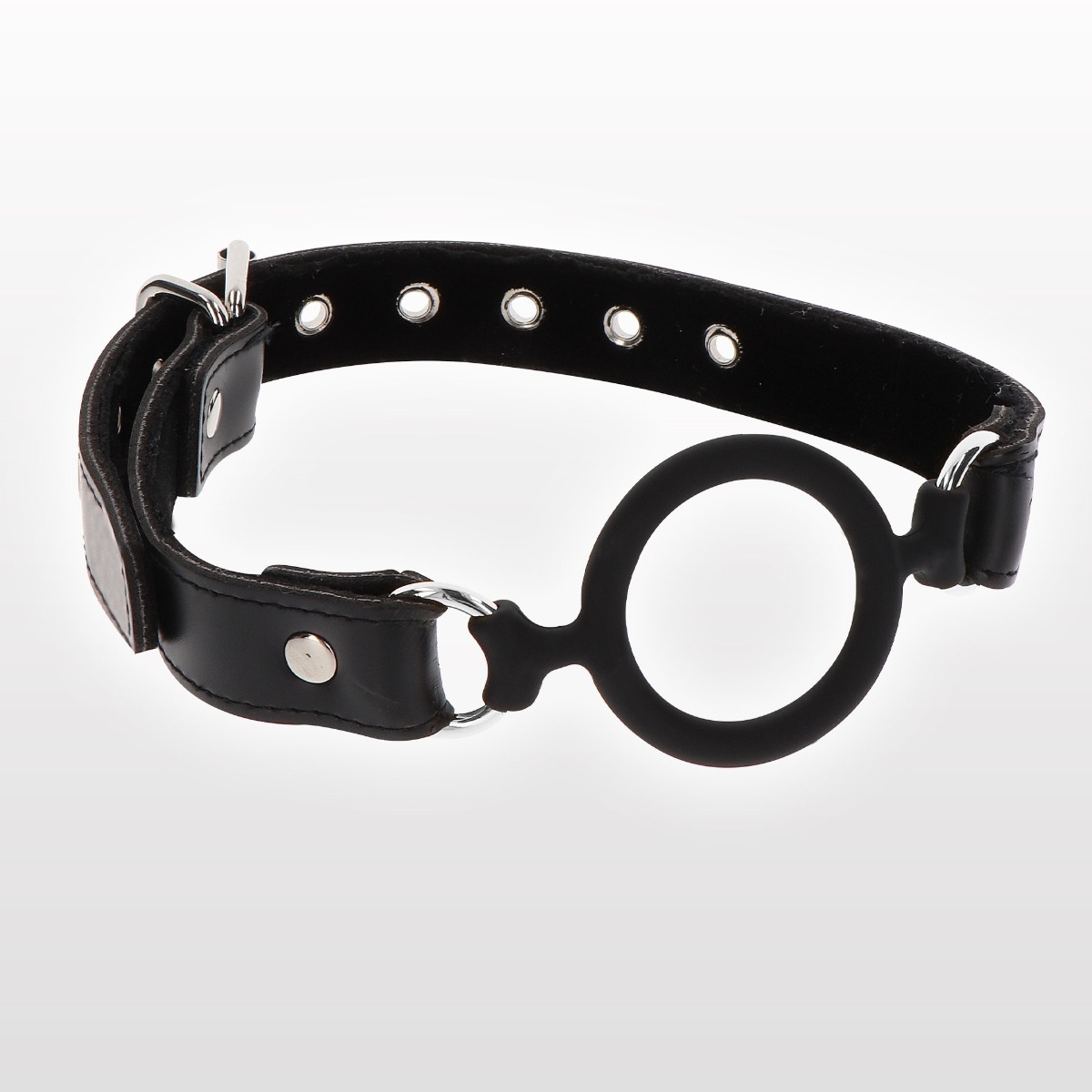 Кляп Taboom Open Ring Gag, 58 см (черный)