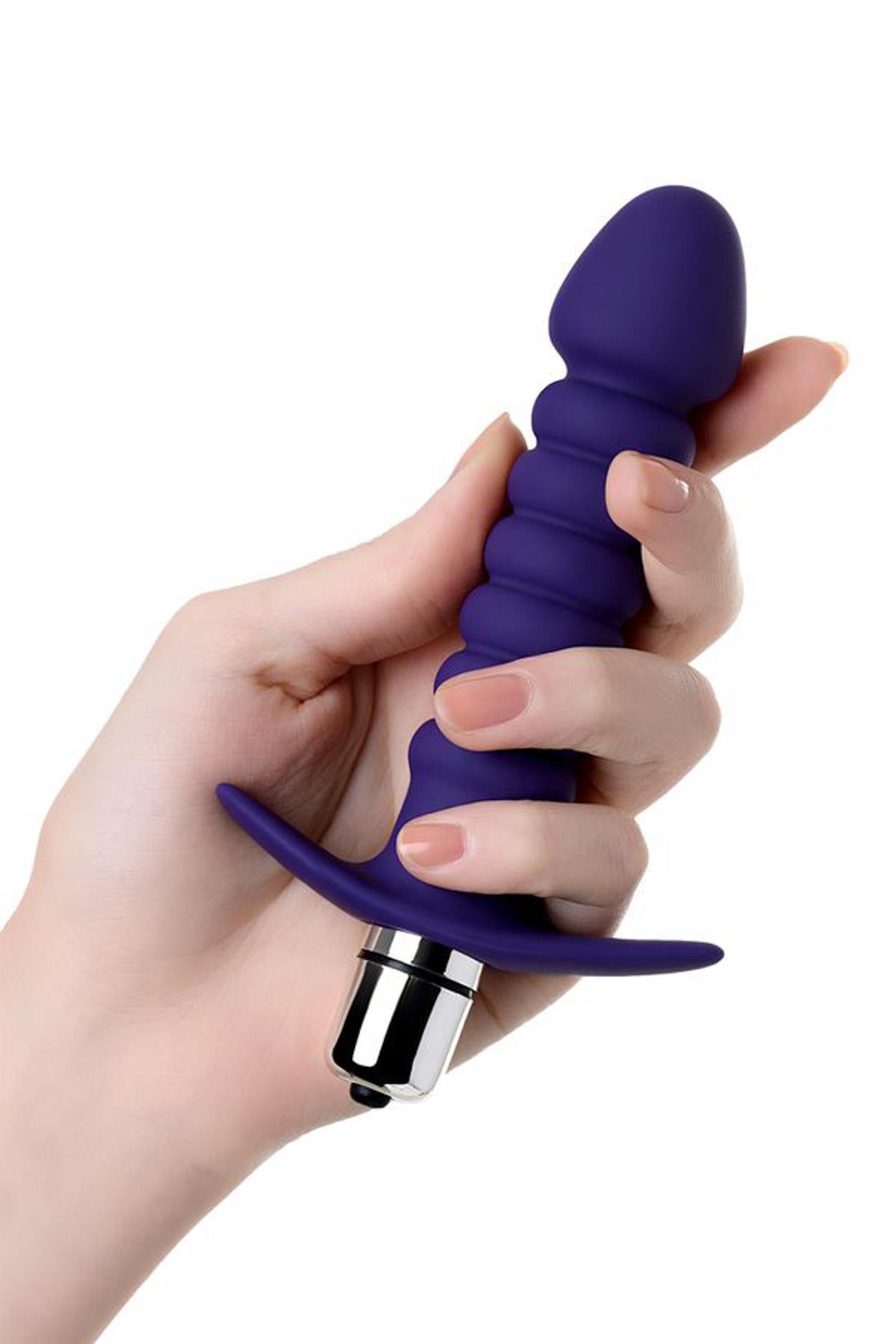 Korek analny ToDo Anal Vibrator Condal, 14 cm (fioletowy)
