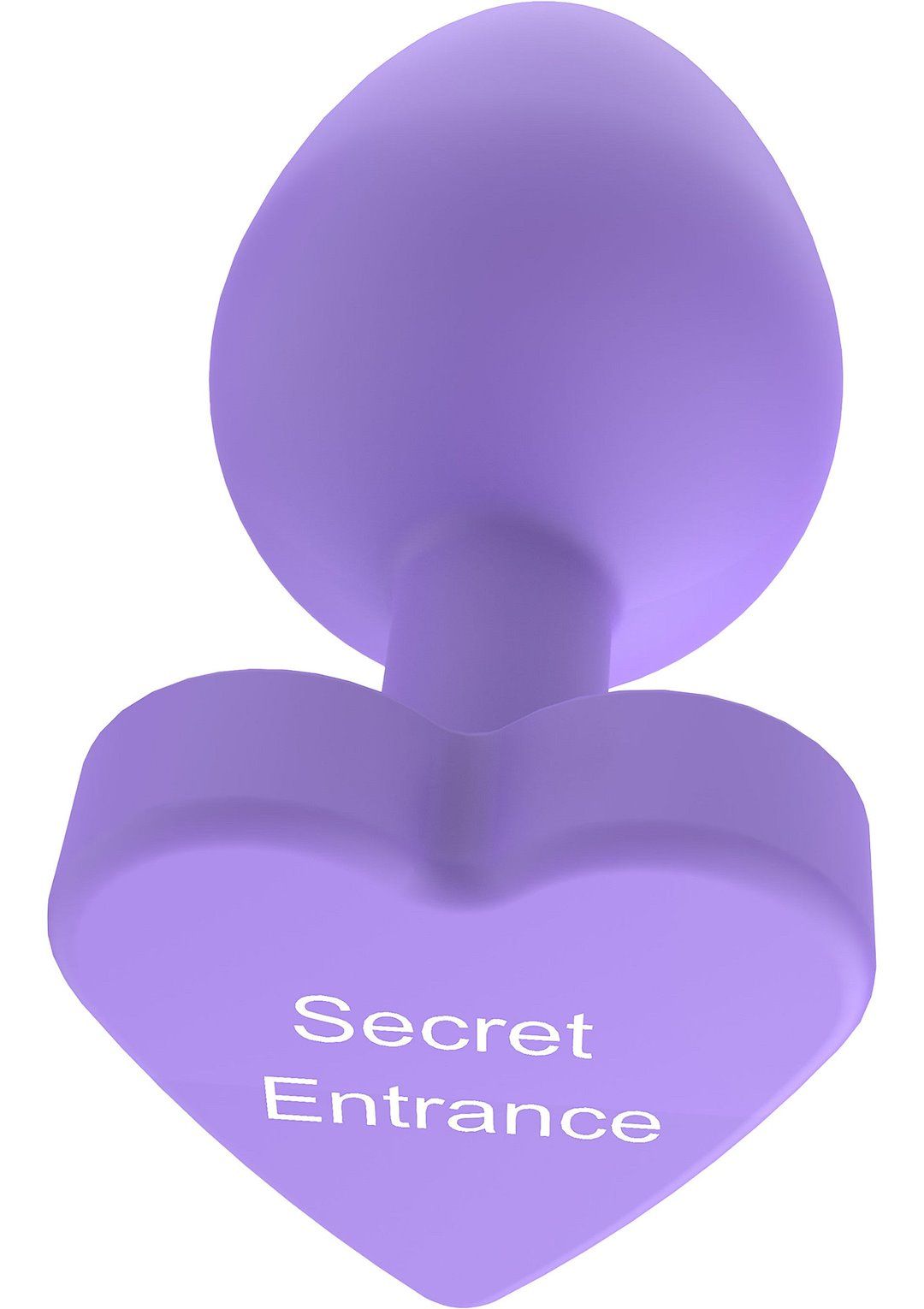 Korek analny ToyJoy Secret Entrance, 8.5 cm (fioletowy)