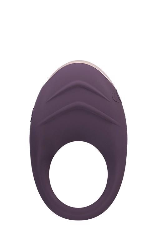 Эрекционное кольцо с вибрацией Dream Toys Aveta, 7 см (пурпурный)