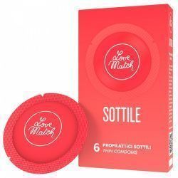 Ультратонкие презервативы Love Match, 6 шт